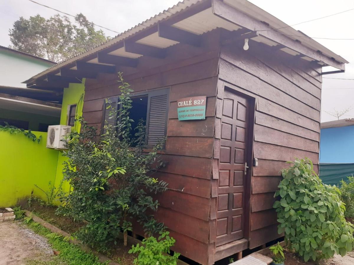 827 Chale Pe Na Areia, Completo Na Praia Do Estaleiro Em Ubatuba - 1 Dormitorio, 1 Banheiro, 1 Vaga De Garagem Exterior foto